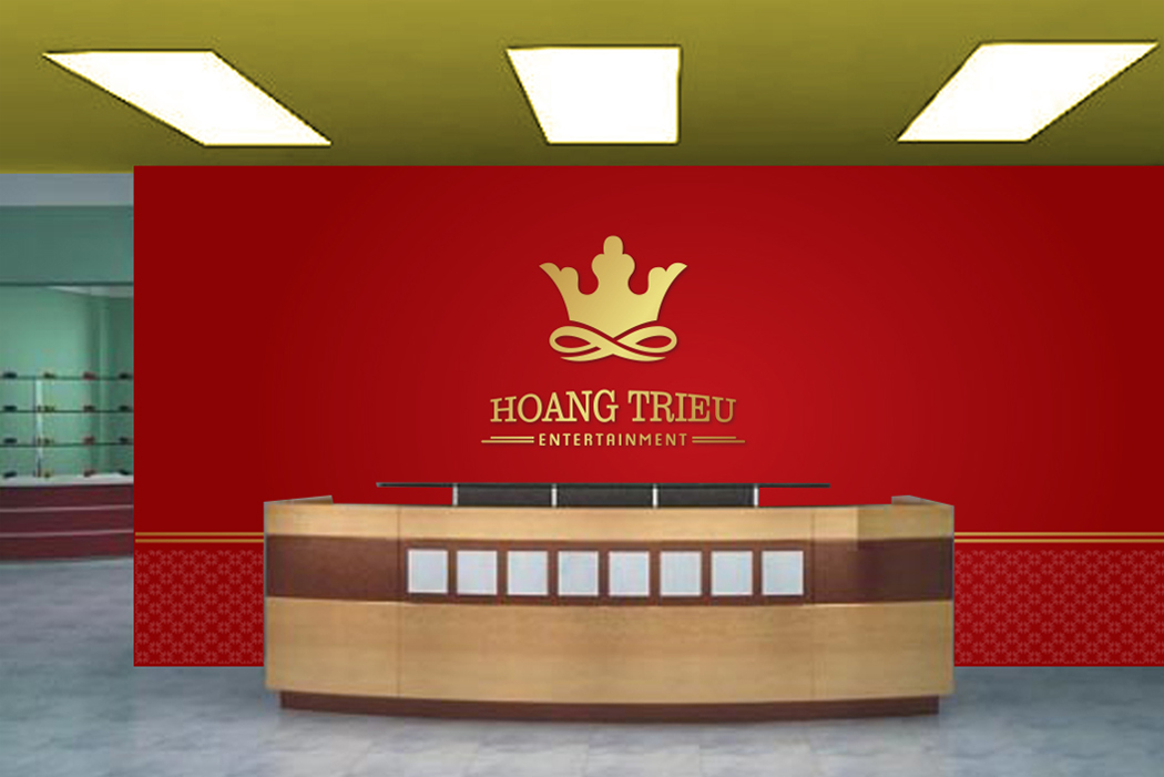 Thiết kế logo và bộ nhận diện cho khu giải trí Hoàng Triều Entertainment